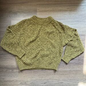 Universal Thread Chunky Knit Sweater (L, Green)